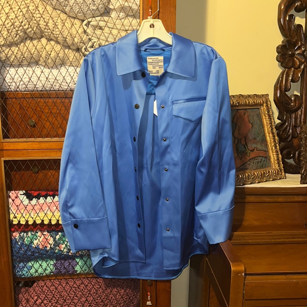 Silk top/jacket
